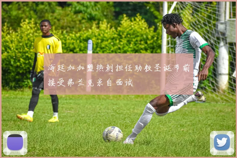 海廷加加盟热刺担任助教圣诞节前接受弗兰克亲自面试